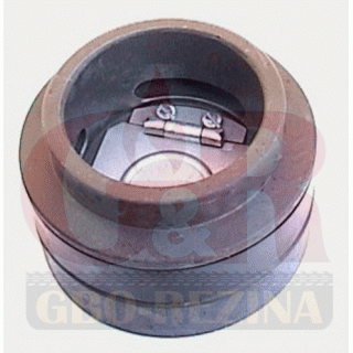 Антихлопковый клапан D80 (рез.) Rybacki (300-075) - Дозаторы, смесители, антихлопковые клапана
