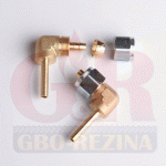 Перехідний фітінг GOMET D8 / D6 кутовий 90гр. (GZ-5313)